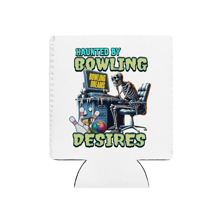 Haunted By Bowling Desires Can Cooler product image (1)