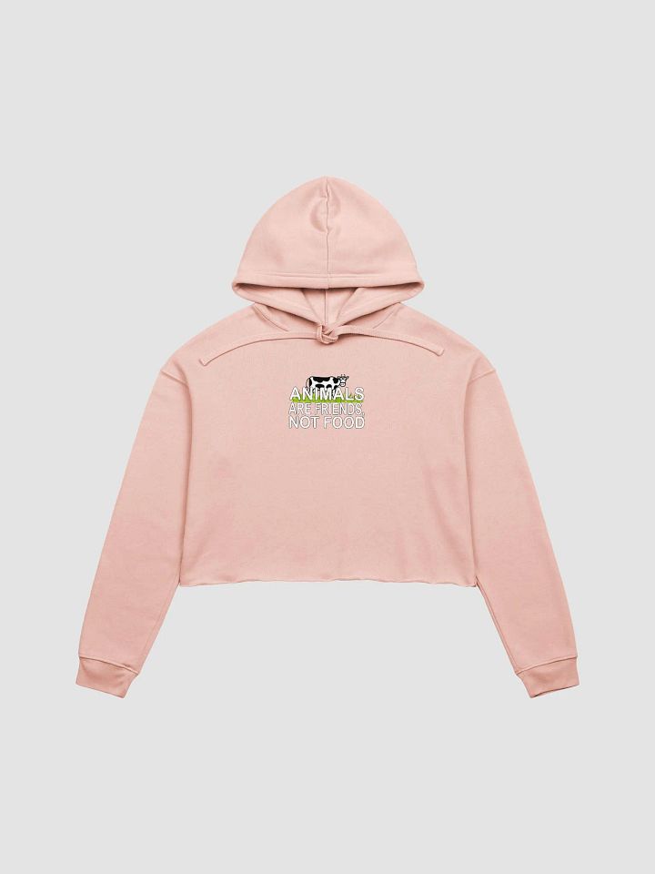 Animals Are Friends Crop Hoodie product image (1)
