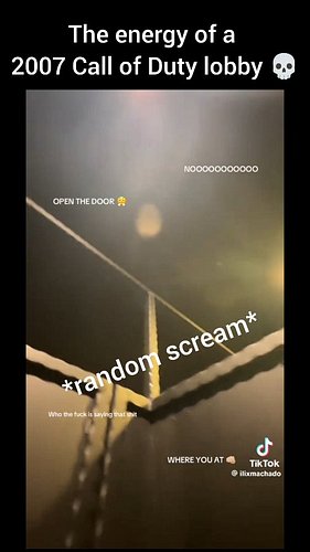 Same chaotic vibes. The random scream at the end 😭

Via: tt/ilixmachado

#gaming #warzone #callofduty