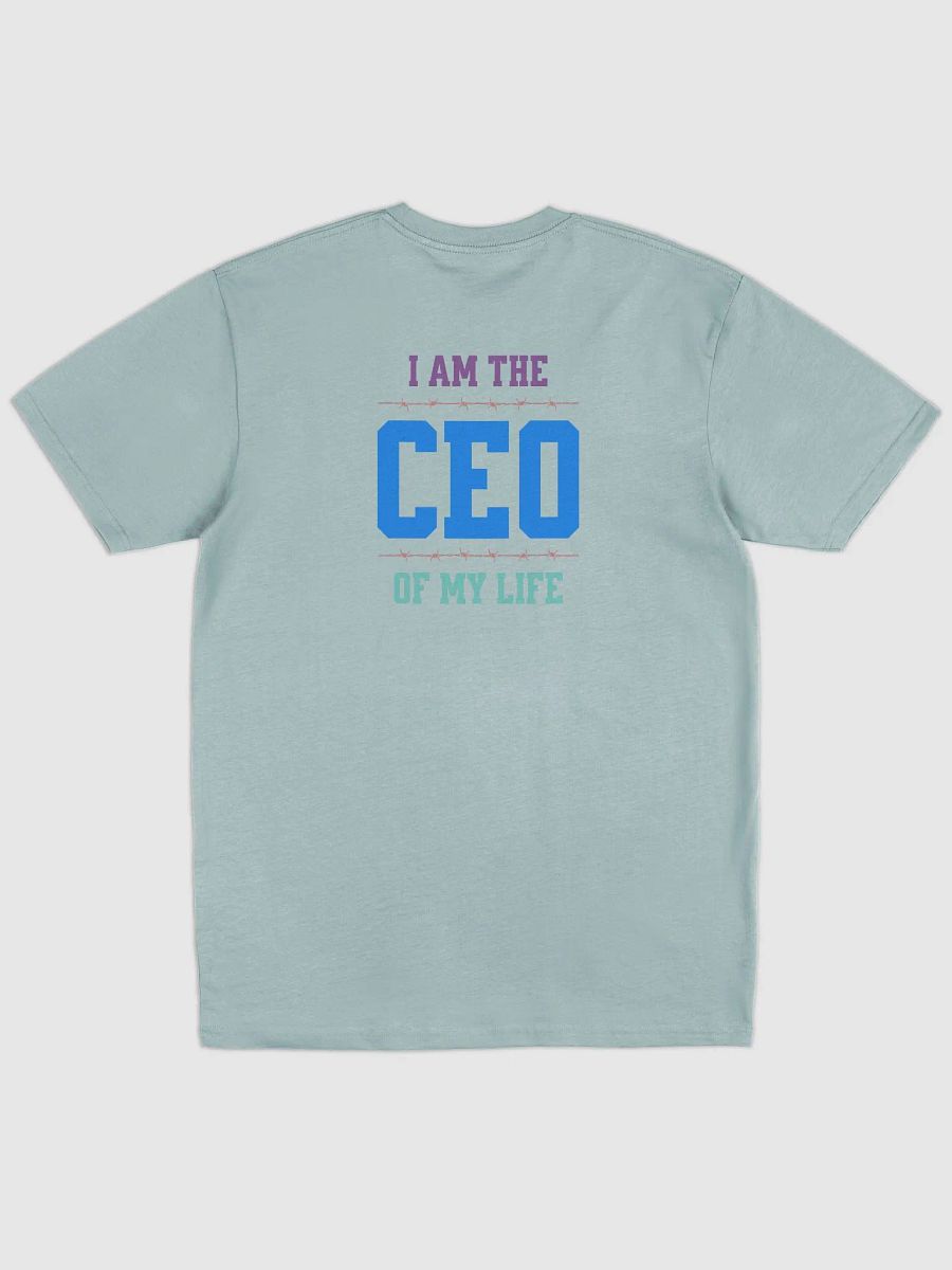 CEO of my life Tee - print on back product image (1)
