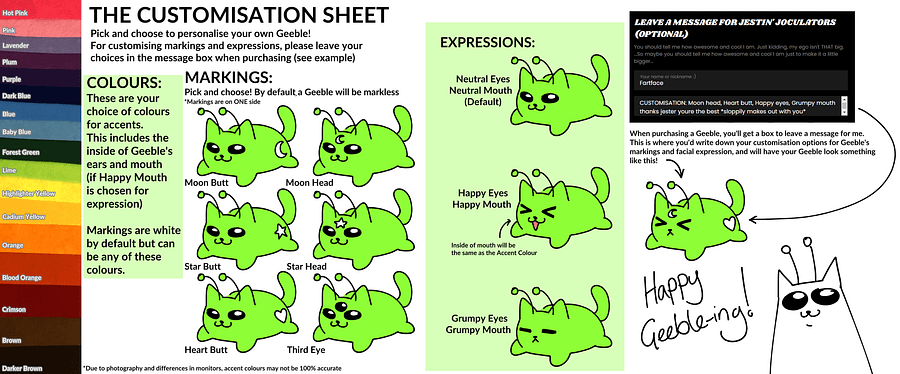 Geeble Plushie PREORDER product image (5)