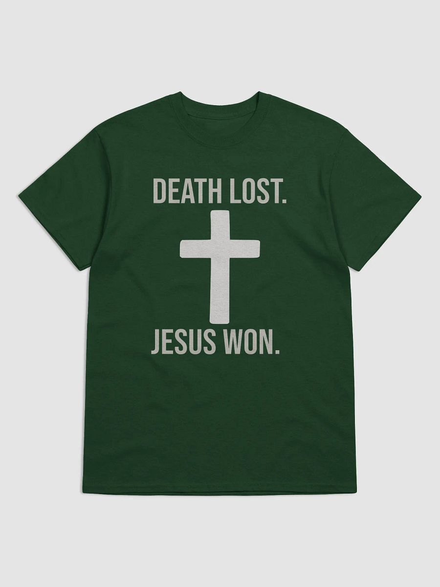 Death Lost, Jesus Won – Victory in Christ T-Shirt product image (7)