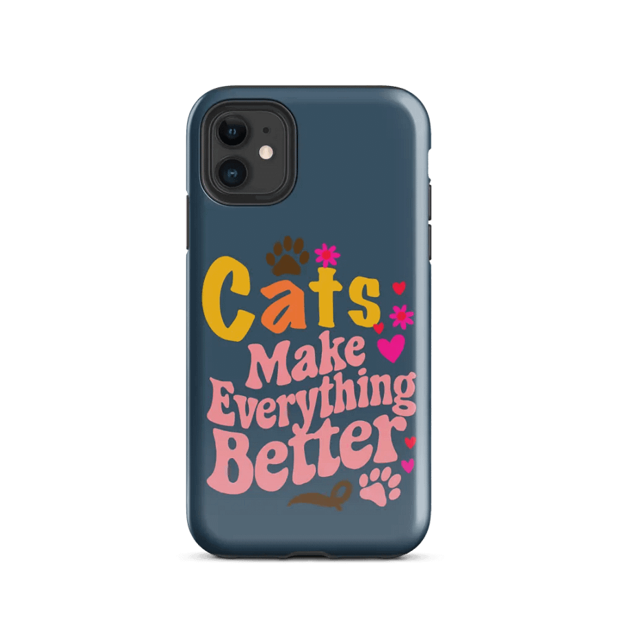 Cats Make Everything Better Tough Case for iPhone® product image (24)