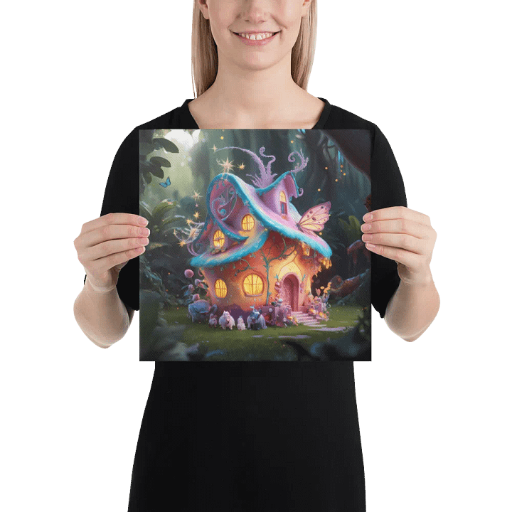 Watercolour Fairy House Art - v11 product image (2)