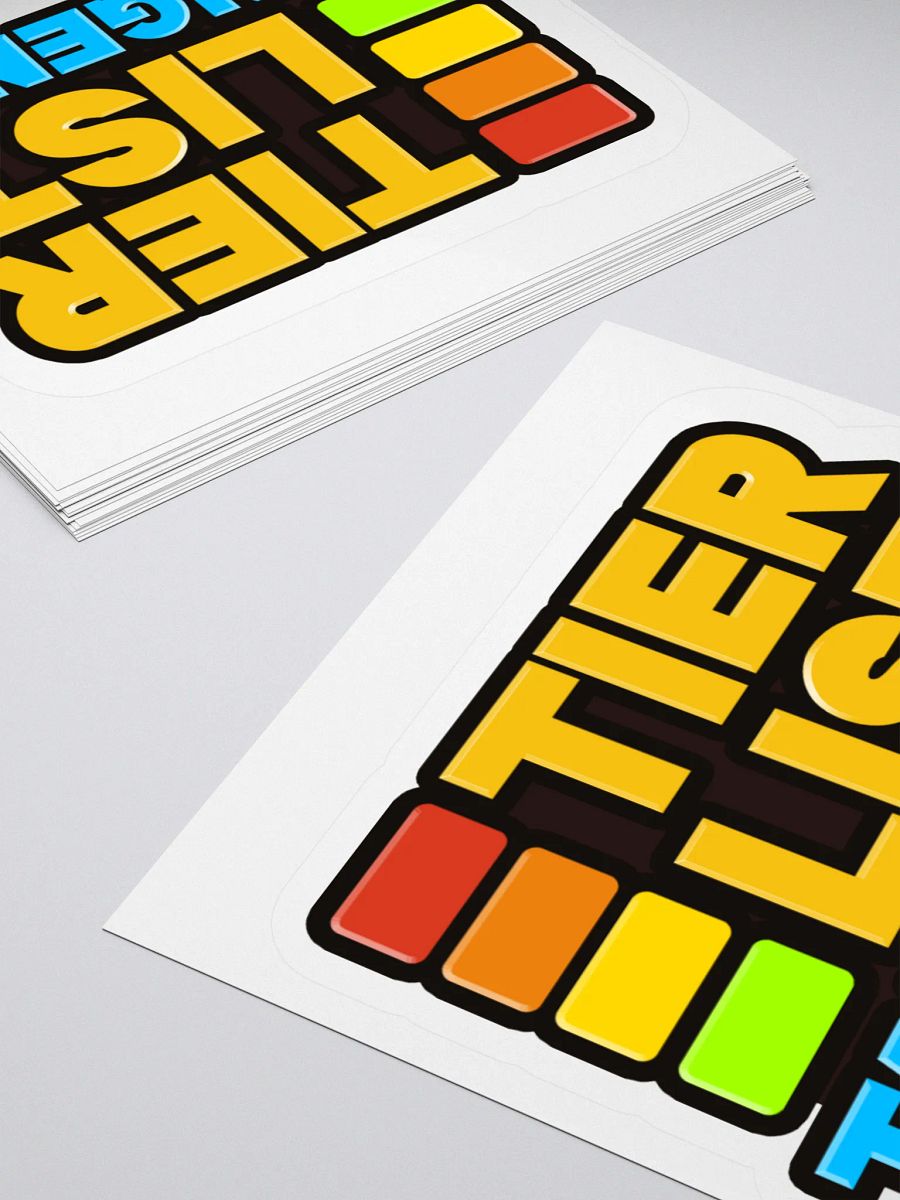 Tier List Tangents Sticker product image (8)