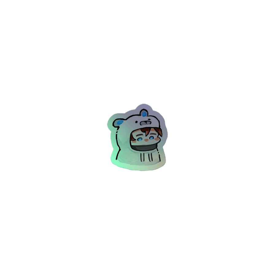 Freshi Logo Holographic Sticker product image (1)