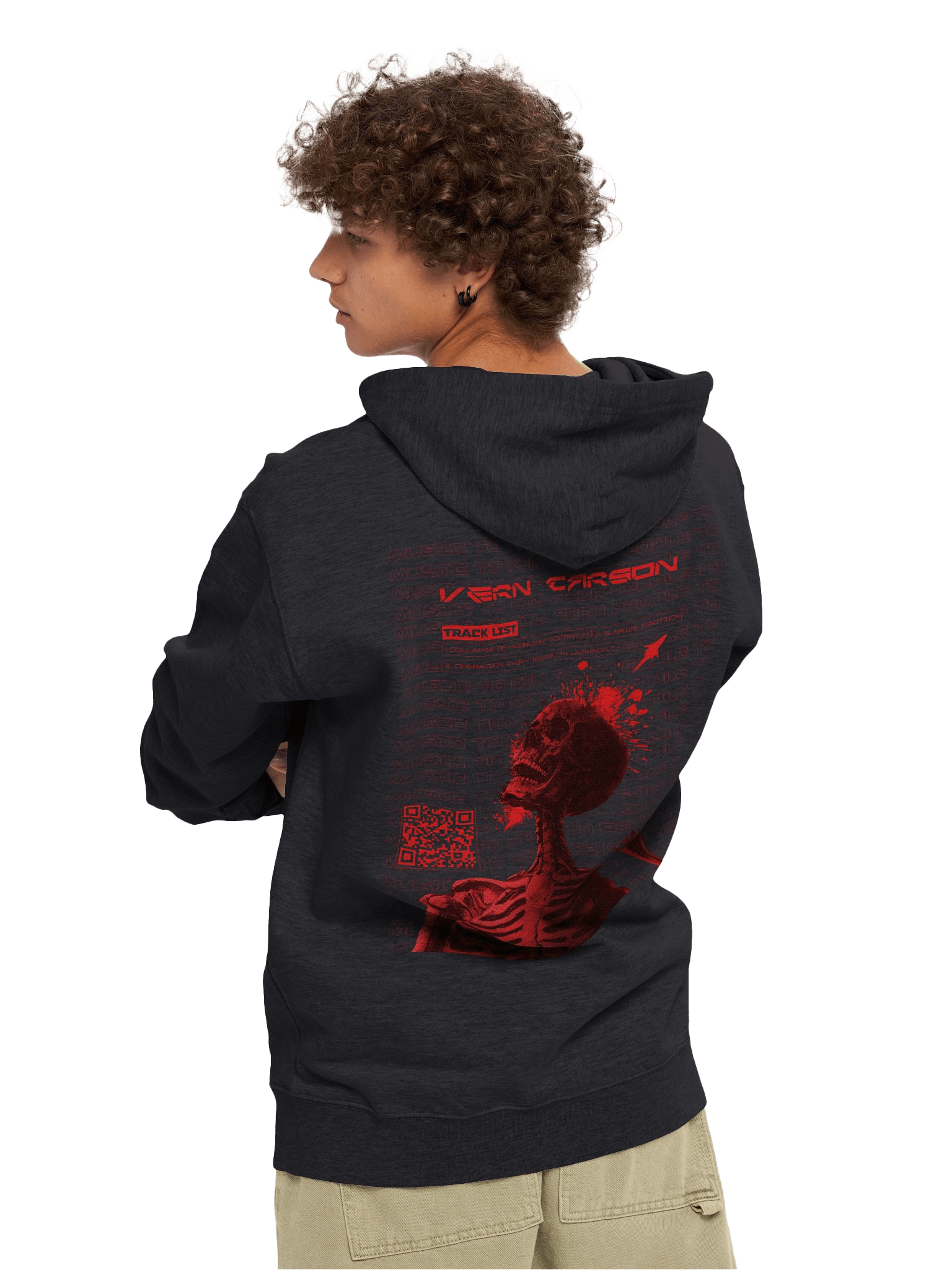 Music To Kill Rich People To - Black UNISEX Zip Up Hoodie product image (4)