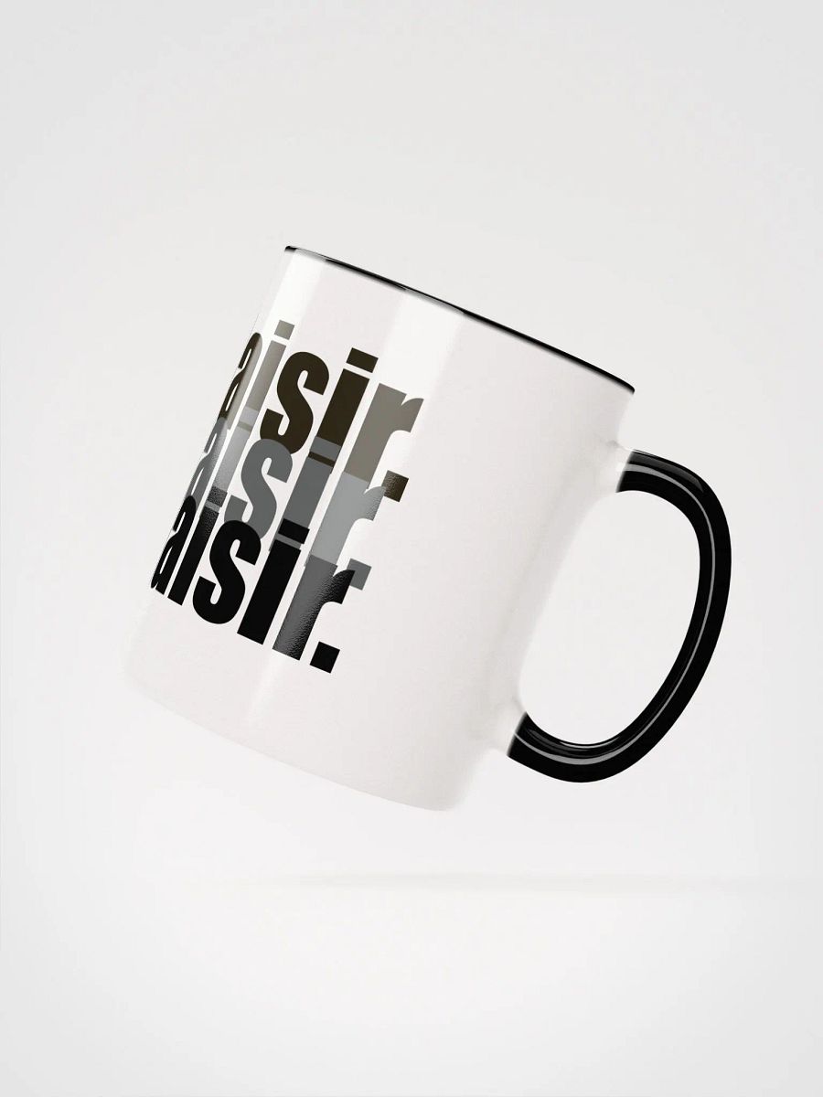 ''Ça fait plaisir'' Tasse en céramique avec couleur à l'intérieur product image (2)
