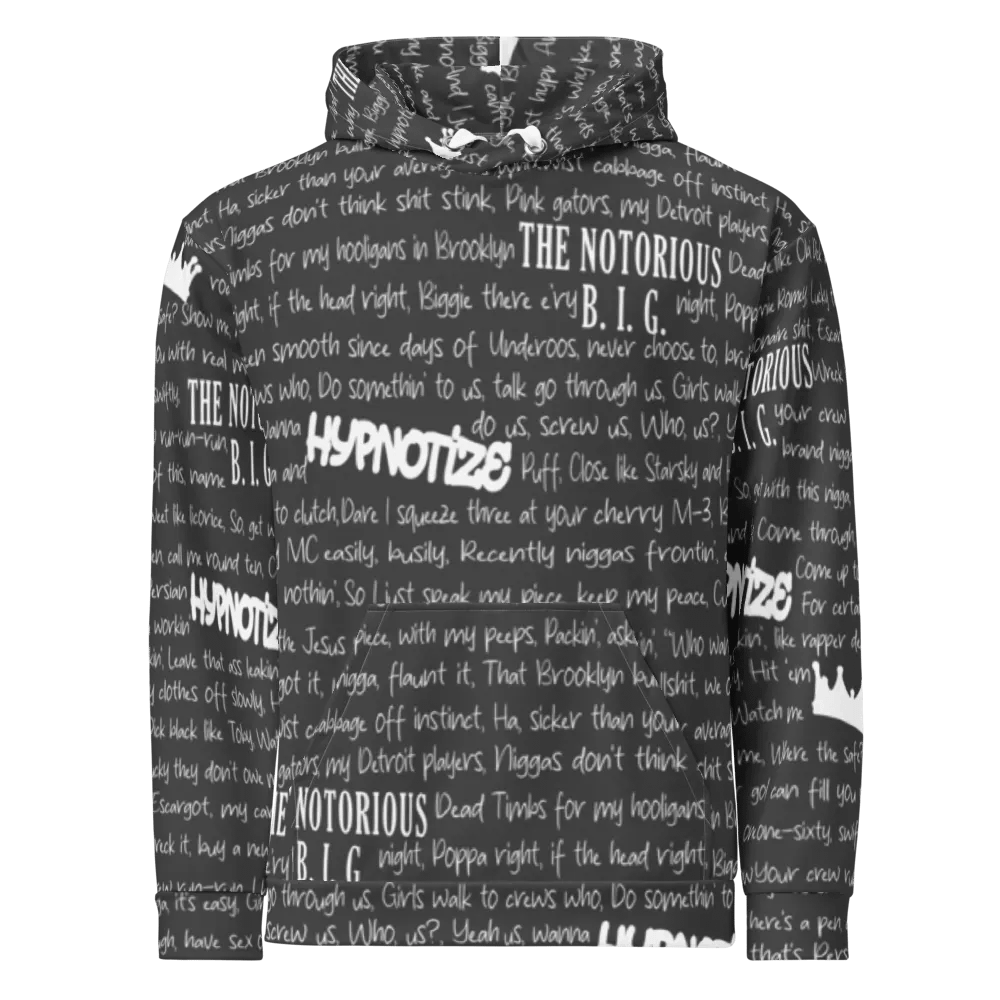 Hypnotize - The Notorious B.I.G. - GREY - Unisex Hoodie product image (2)