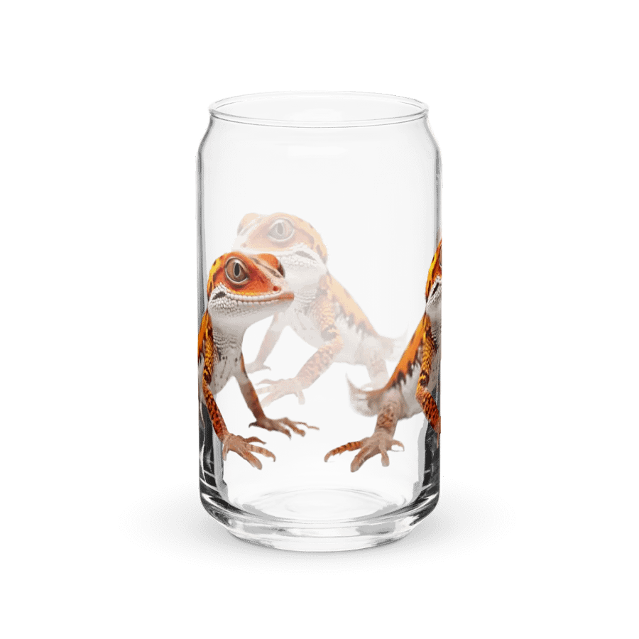 Lizard Pattern Can-Shaped Glass Set product image (38)