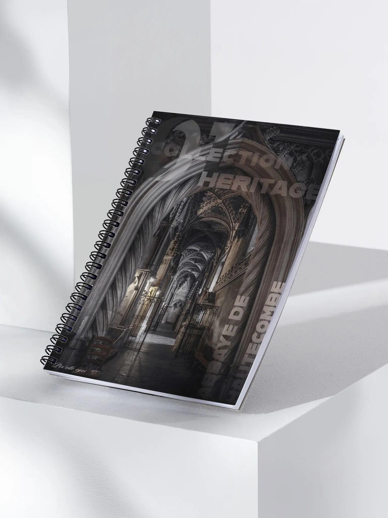 HERITAGE NOTEBOOK – ABBAYE DE HAUTECOMBE – A5 FORMAT product image (3)