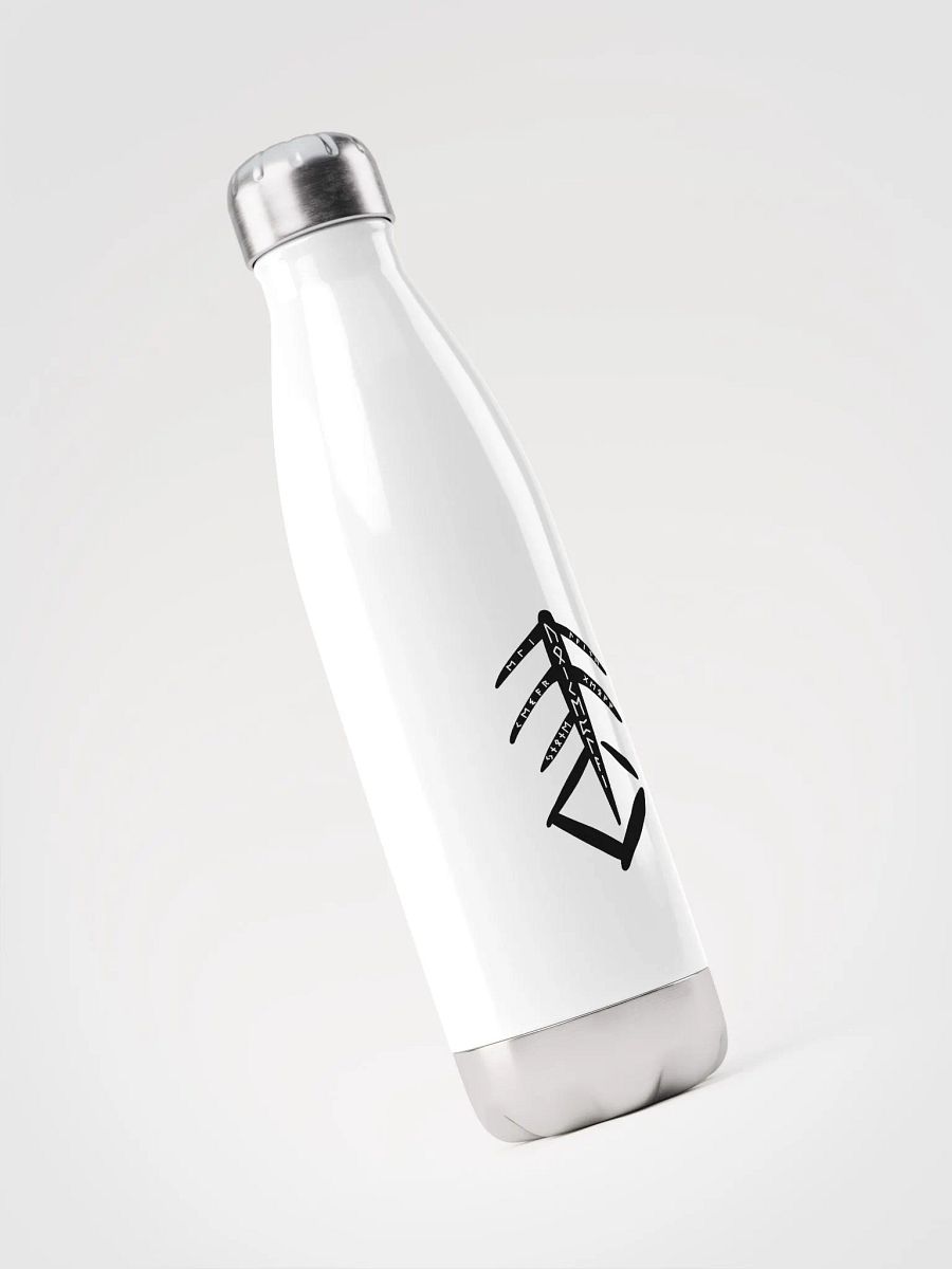Valhalla Calling Stainless Steel Water Bottle White product image (3)