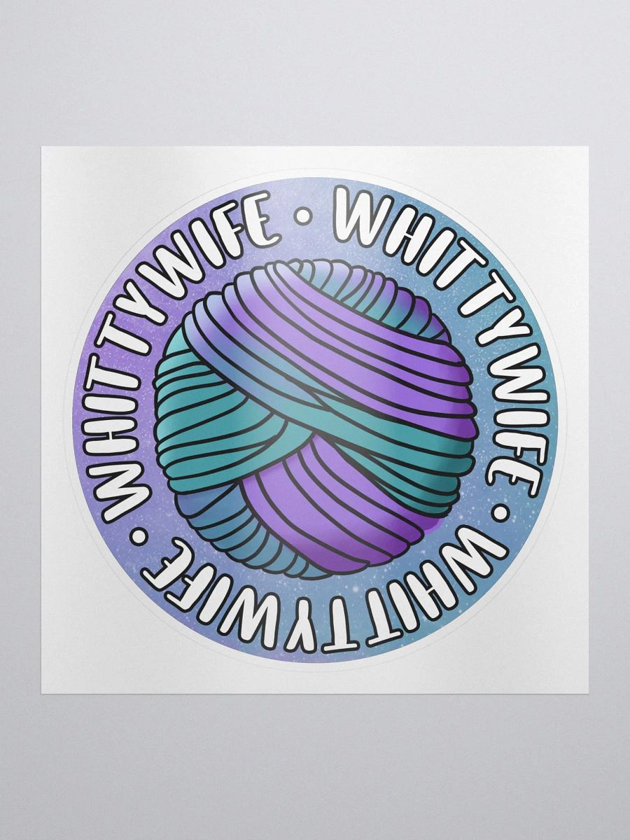 Condensed Logo Sticker product image (1)