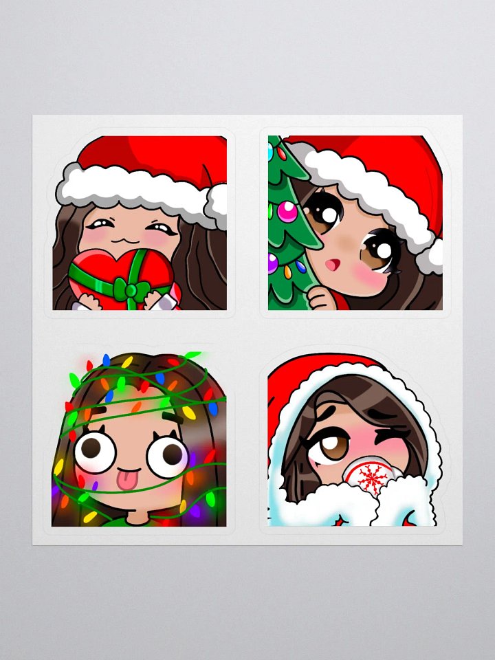 Lezz Christmas Emote Stickers product image (1)