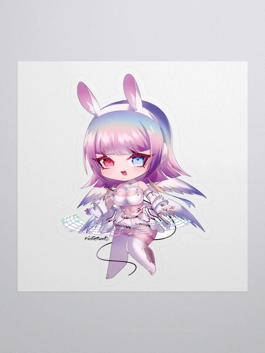 FIND THE RABBIT CHIBI STICKER product image (1)