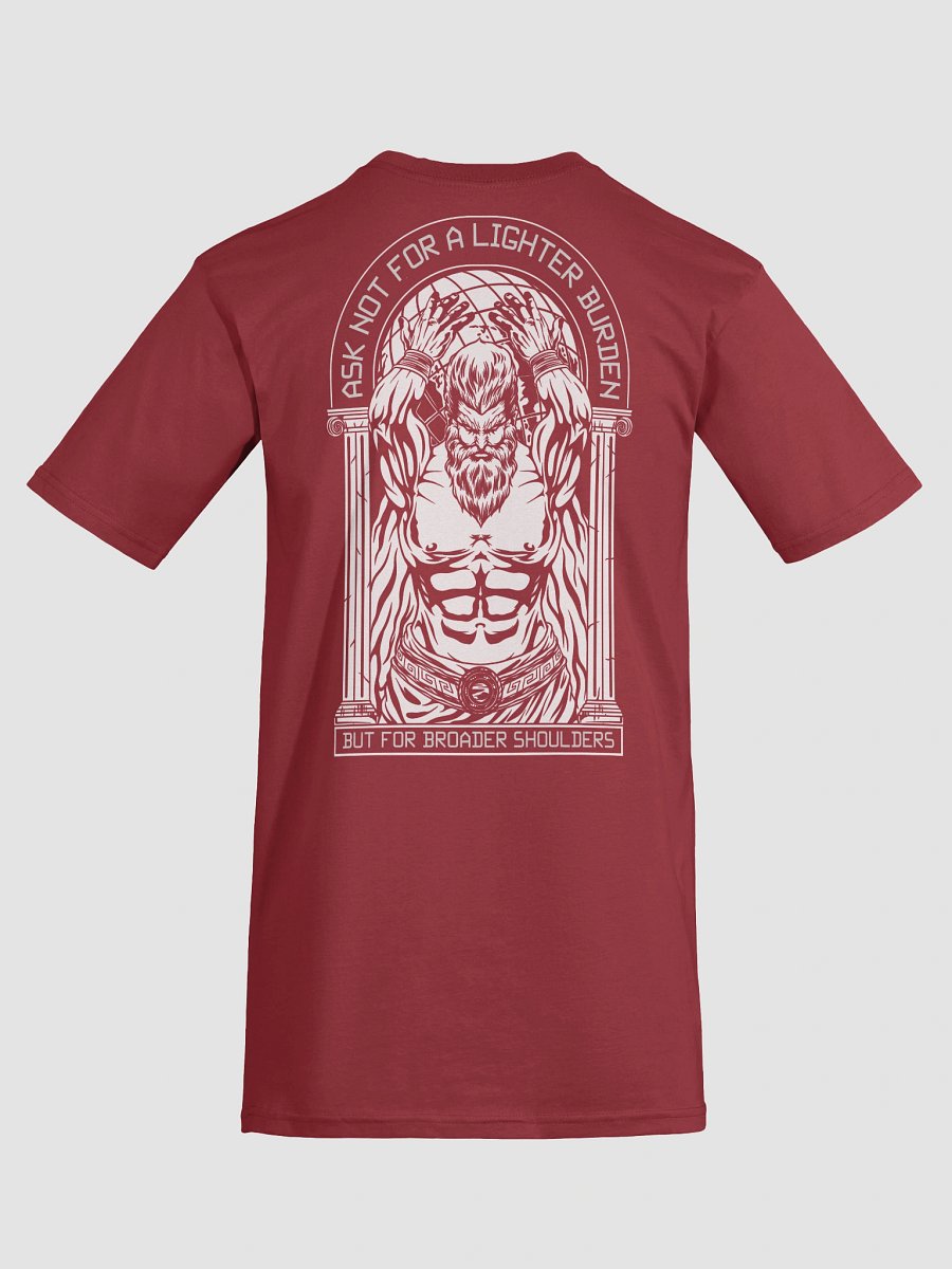 Atlas Gym Gear WHITE - Heavy Tee product image (6)