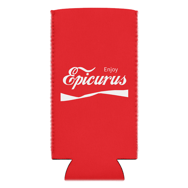 Enjoy Epicurus (Coozie Can Cooler by Sublicolor) product image (1)