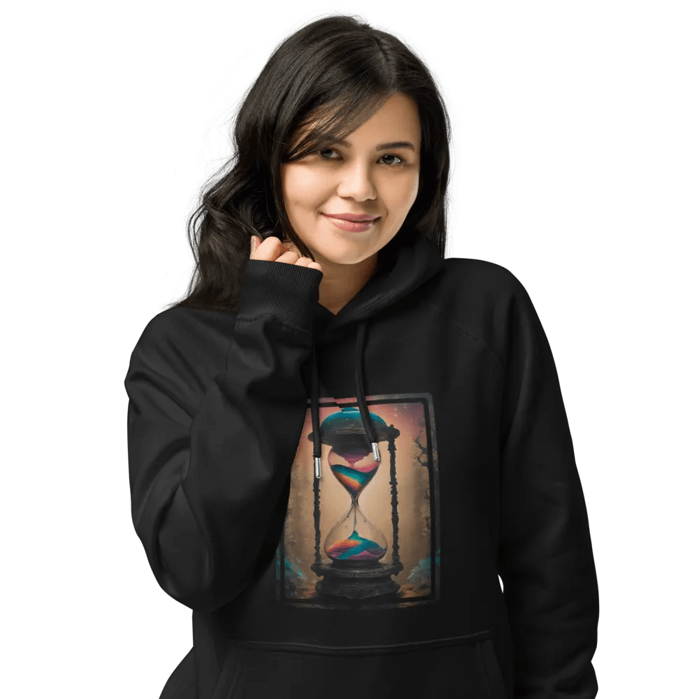 [Memento Mori] Unisex Eco Raglan Hoodie product image (16)