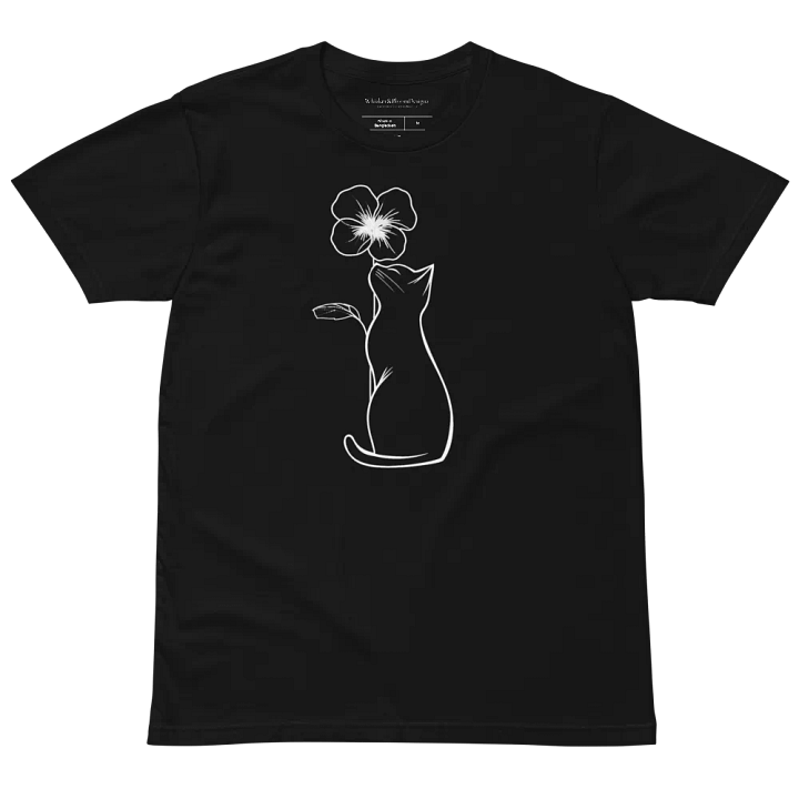 Pansy Cat Supreme Comfort Unisex T-Shirt product image (4)