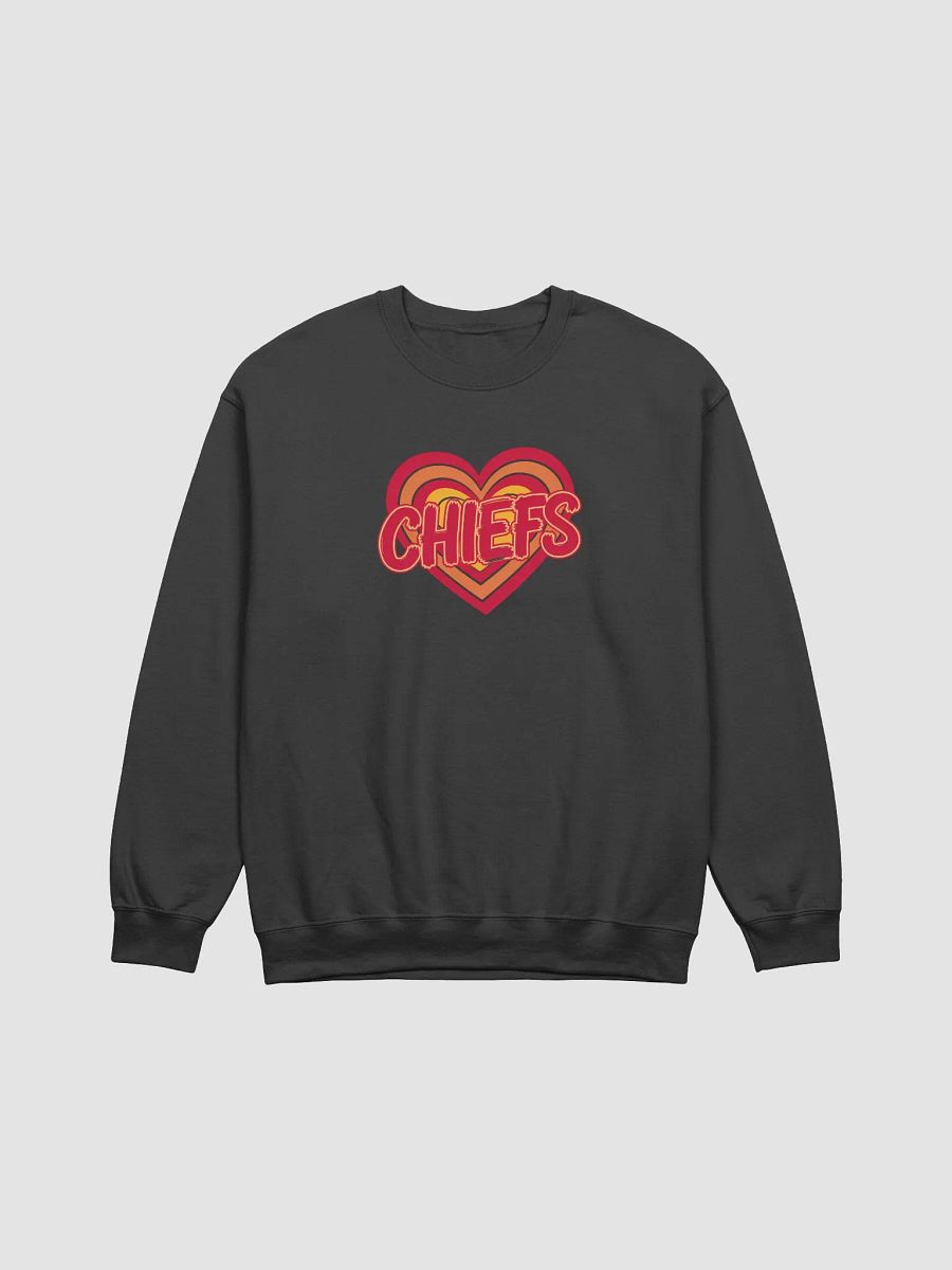 Kansas City Chiefs Red and Yellow Heart Design - Bold Team Spirit Artwork product image (4)