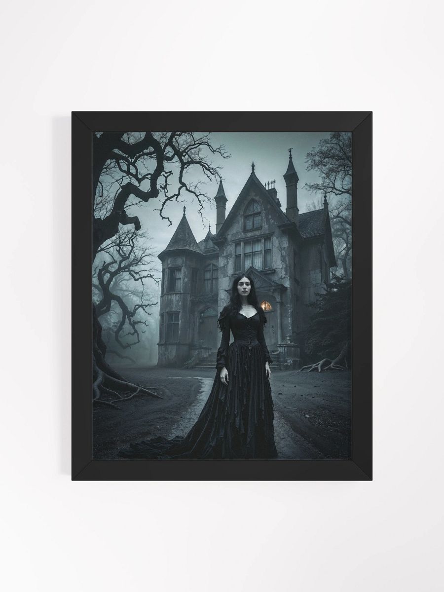 The Widow of Blackthorn Manor Framed Print product image (6)