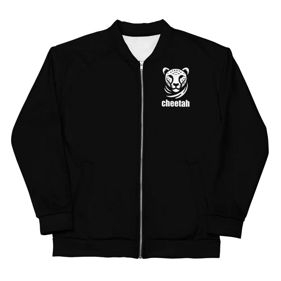 cheetah jacket black product image (5)