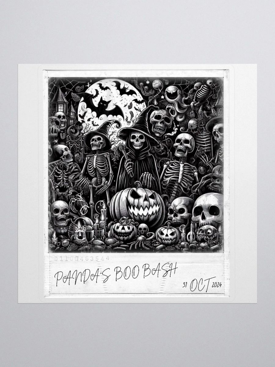 PANDA'S BOO BASH Kiss Cut Stickers (OCT24' LIMITED EDITION) product image (1)