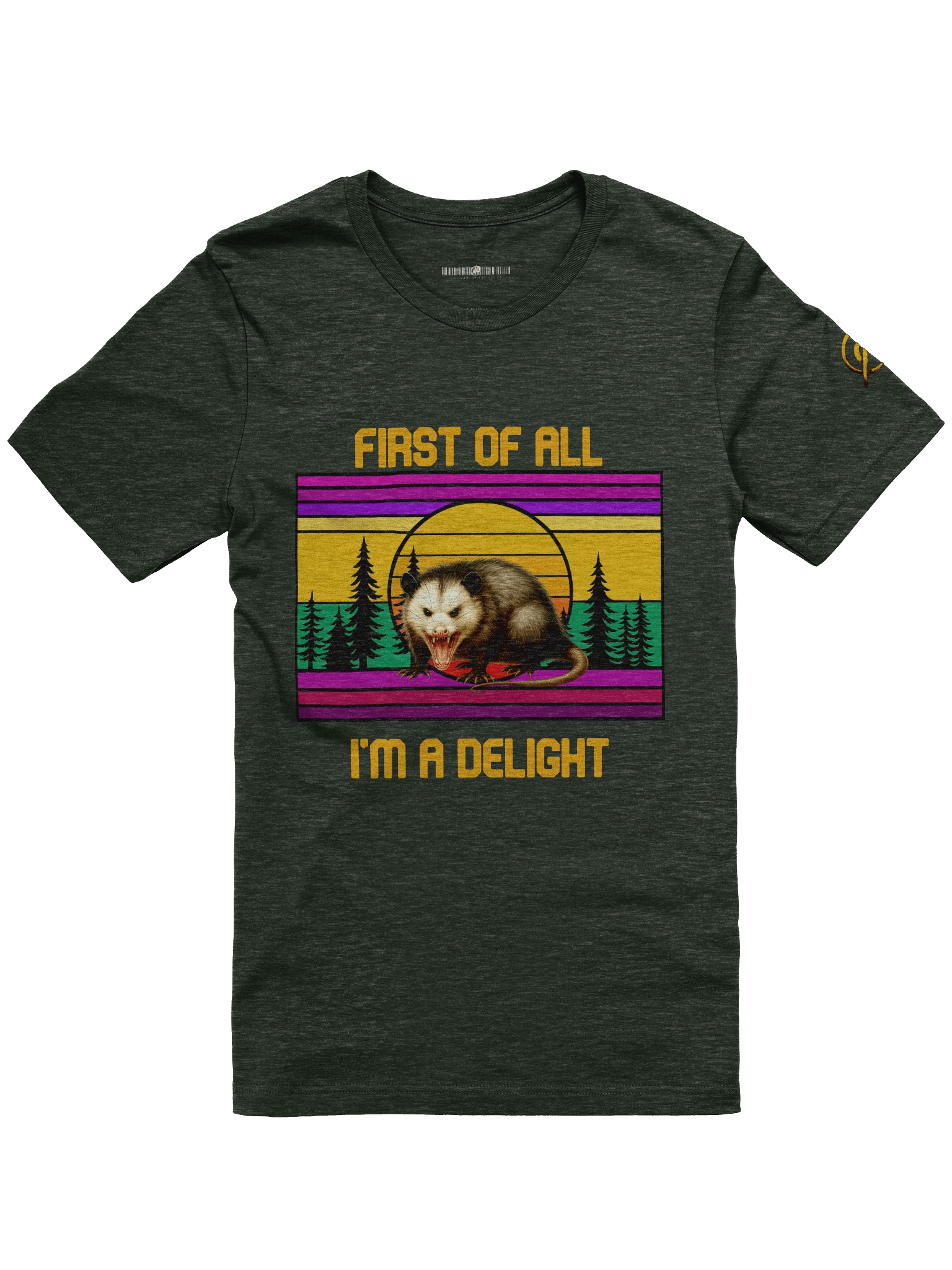 PASP Possum “I’m A Delight” Tee – Fall Edition product image (6)