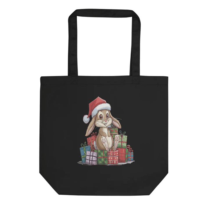 Santa Bunny Eco-Friendly Tote Bag product image (1)