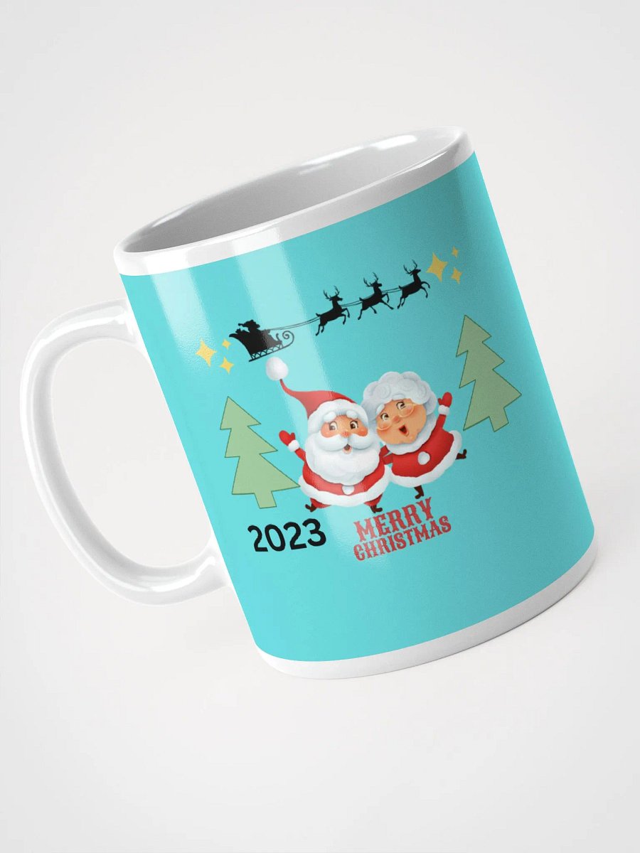 MERRY CHRISTMAS SANTA RIDES 2023 SEA BLUE product image (6)