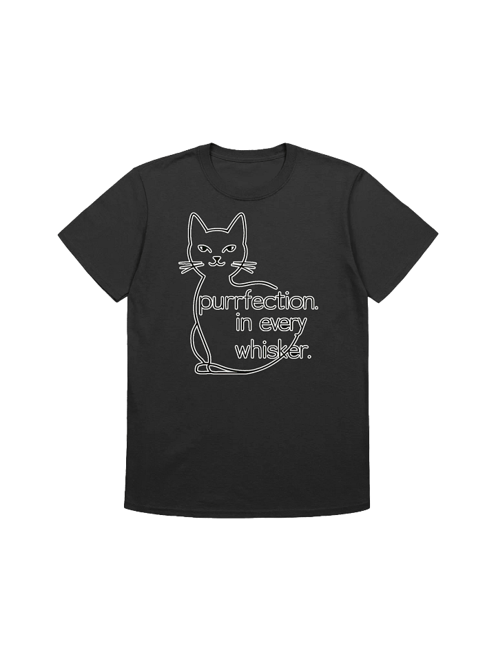 Cat Lover - Purrfection in Simplicity - A Cat's Elegance T-Shirt product image (5)