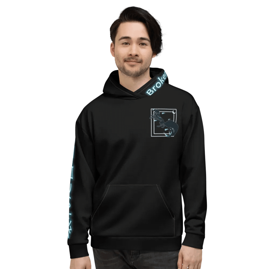 9 Tails Alt Design Kitsune Allover Hoody product image (2)