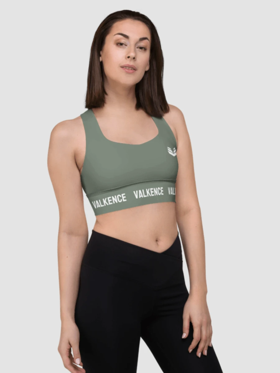 Active Longline Sports Bra - Sage Green product image (4)