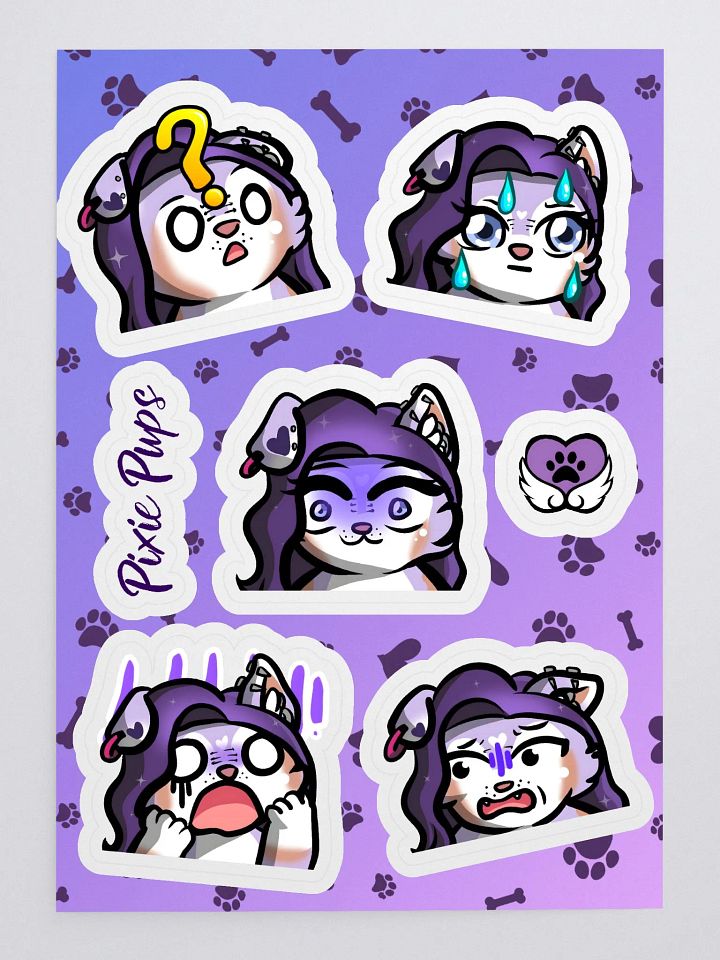 Nervous Pixie Sticker Pack product image (1)