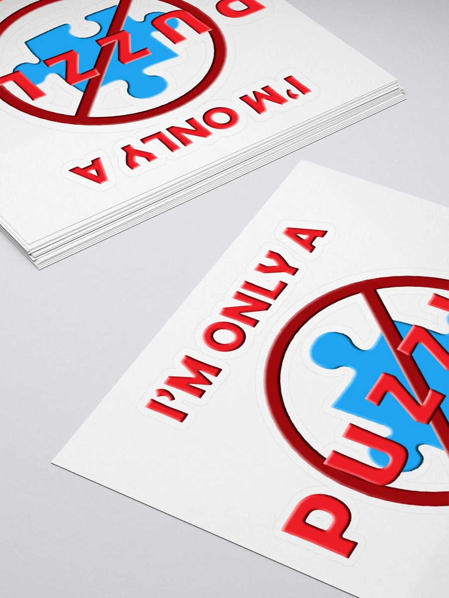 Only a Puzzle to You Sticker product image (11)