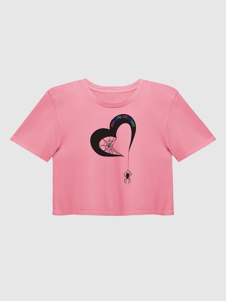 Spiderweb Heart Crop Top product image (3)