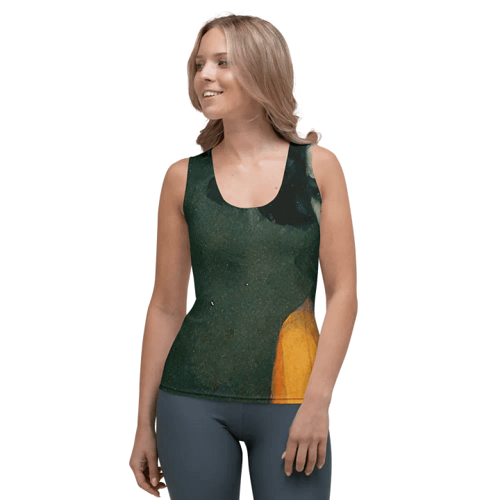 Mystic Floral Draped Tank Top product image (1)