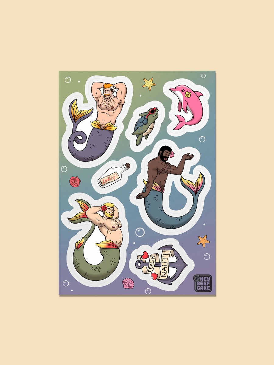 Merman Sticker Sheet product image (5)