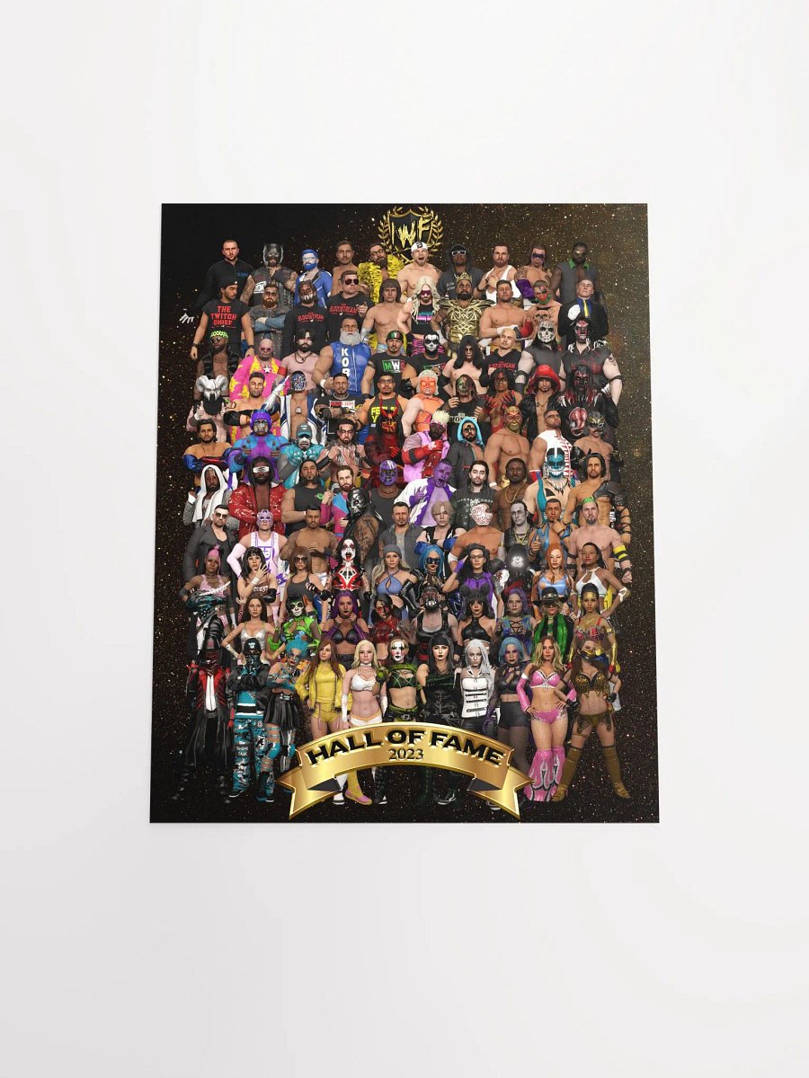 IWF Hall of Fame '23 Poster product image (4)