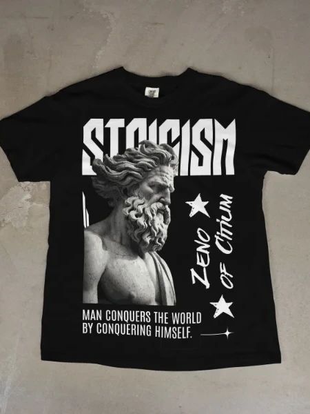 Zeno of Citium Quote Tshirt product image (1)