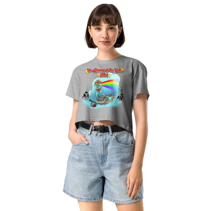 Running of the Trolls Crop Tshirt by Mischi product image (12)