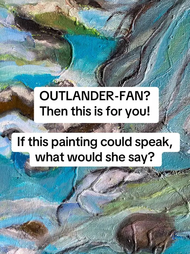 Oil on canvas  60 cm X 60 cm  For sale  #OutlanderArt #ClaireFraser #OutlanderFanArt #OilPainting #PeriodDrama #ArtistOnTikTok #TimeTravelRomance #HistoricalArt #Brushstrokes #TikTokArt #ArtTok #PaintingProcess #FanArtFriday #artforsalebyartist  #ArtInspiration
