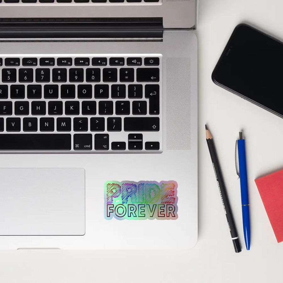 Pride Forever Holographic Sticker product image (12)