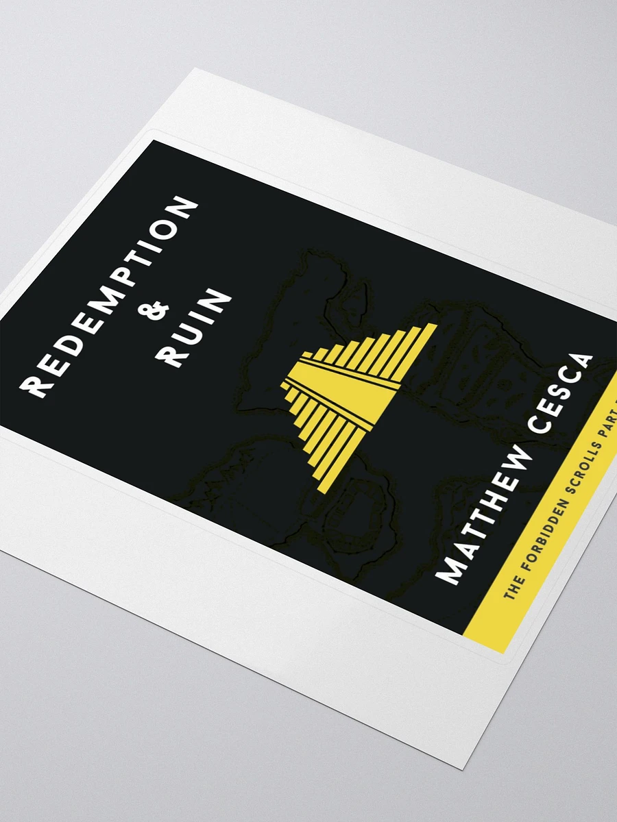 Redemption & Ruin Book Cover Sticker product image (3)