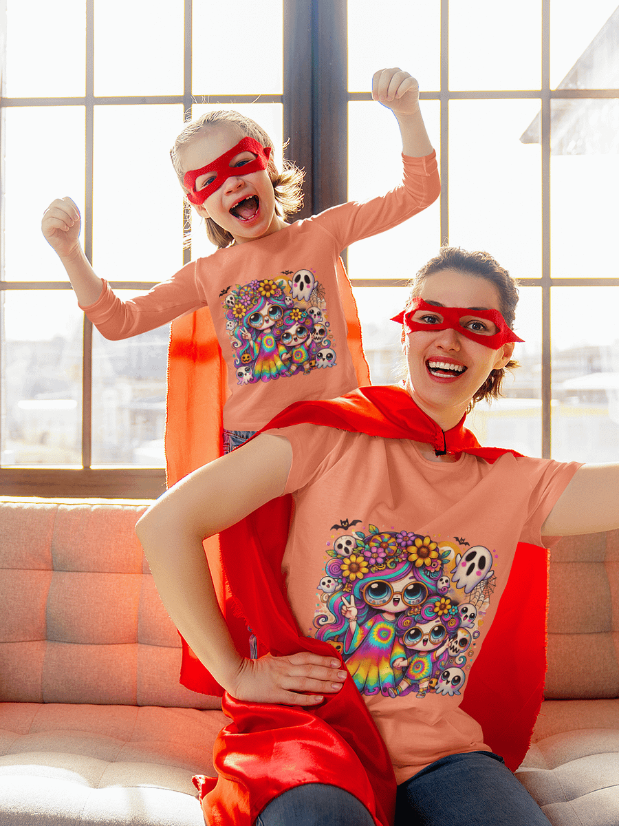 Hippy Trippy Halloween Family Collection: Psychedelic Tie-Dye Halloween Art product image (1)