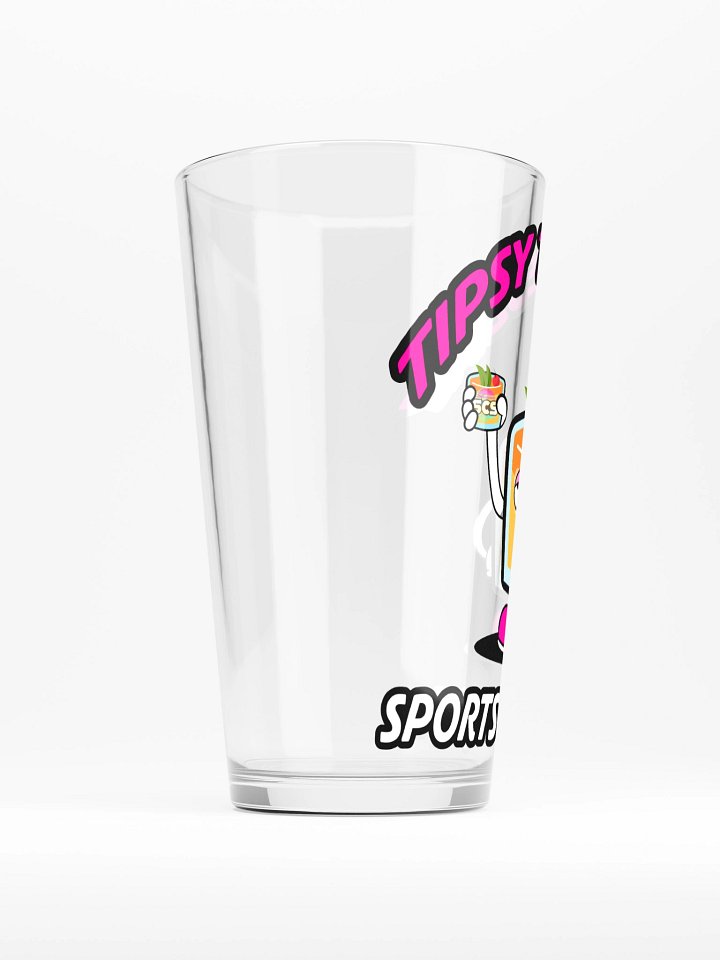 TIPSY TUESDAY "COCKY" PINT GLASS product image (2)