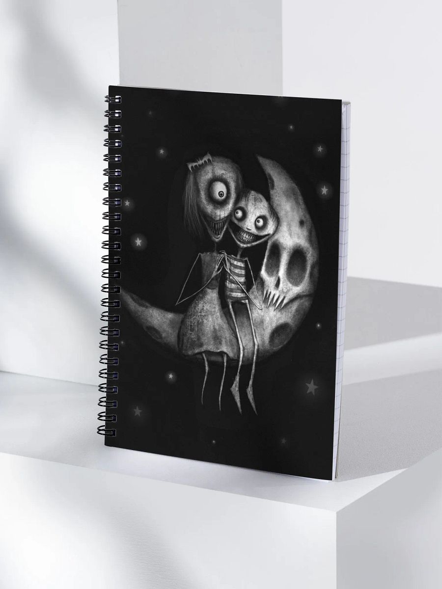 Creepy Moon Notebook product image (3)
