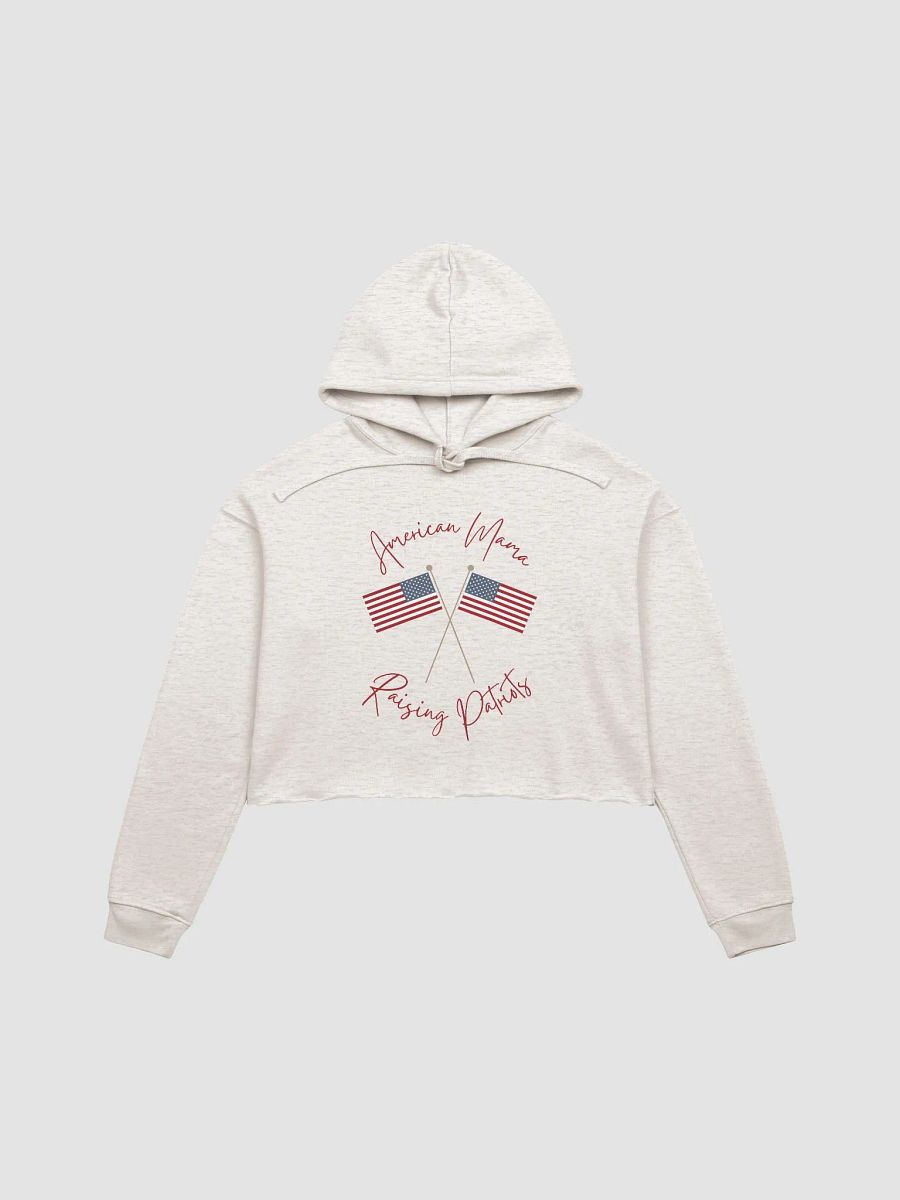 American Mama Crop Hoodie product image (1)