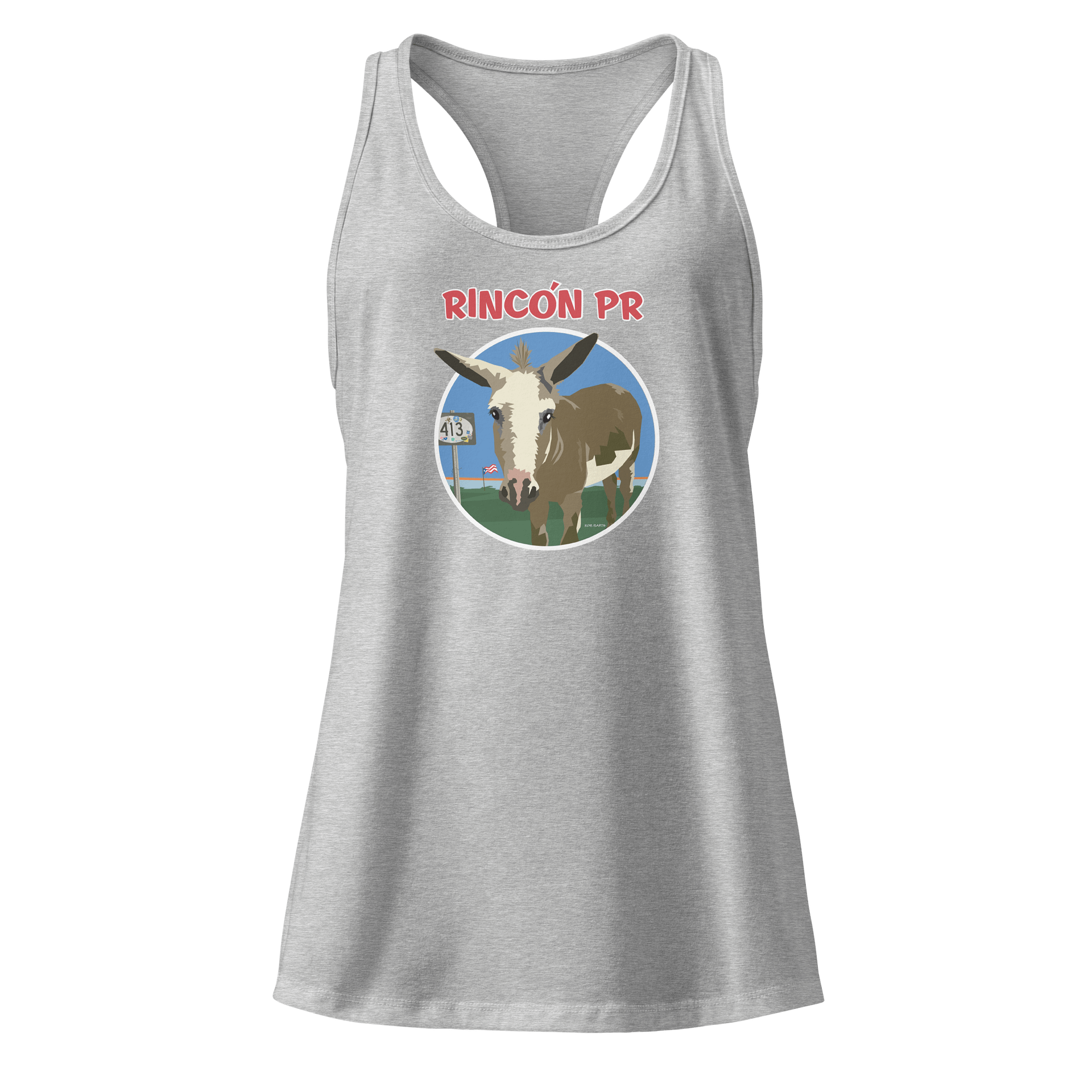 Rincón Donkey Racerback Tank product image (1)