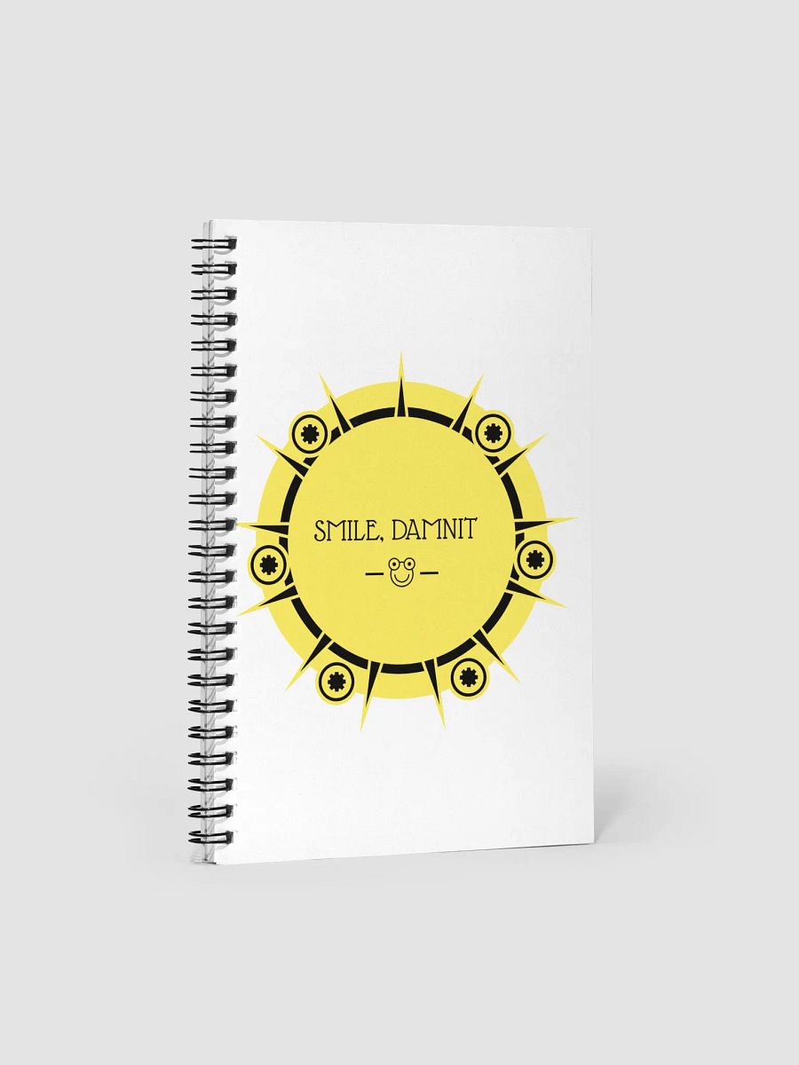 SMILE DAMNIT, Spiral Notebook product image (1)